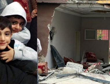 Τουρκία: Θωρακισμένο άρμα της αστυνομίας μπήκε σε σπίτι Κούρδων και ισοπέδωσε δυο παιδιά (φωτό, βίντεο)